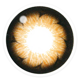 Lenstown Cubic Brown Y33 Monthly Contact Lenses (1 Pack)